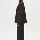 Camilla and Marc Bessette Long Sleeve Top | Espresso