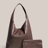 Vestirsi Scarlett Leather Hobo 2.0 | Dark Chocolate