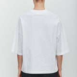 Max Cotton Oversized Tee White