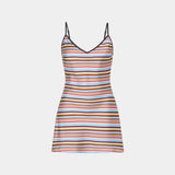 With Harper Lu Bias Mini Dress | Vintage Stripe