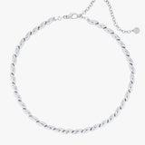 Gimme Marquise Necklace Small | Silver