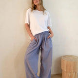 Ceres Life Stevie Slouchy Tee | White