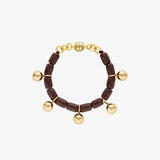 Gimme Resin Bracelet | Burgundy/ Gold (PRE-ORDER)