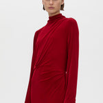 Ravine Draped Sleeve Dress