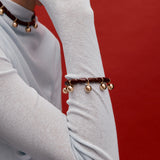 Gimme Resin Bracelet | Burgundy/ Gold (PRE-ORDER)
