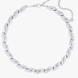 Gimme Marquise Necklace Large | Silver