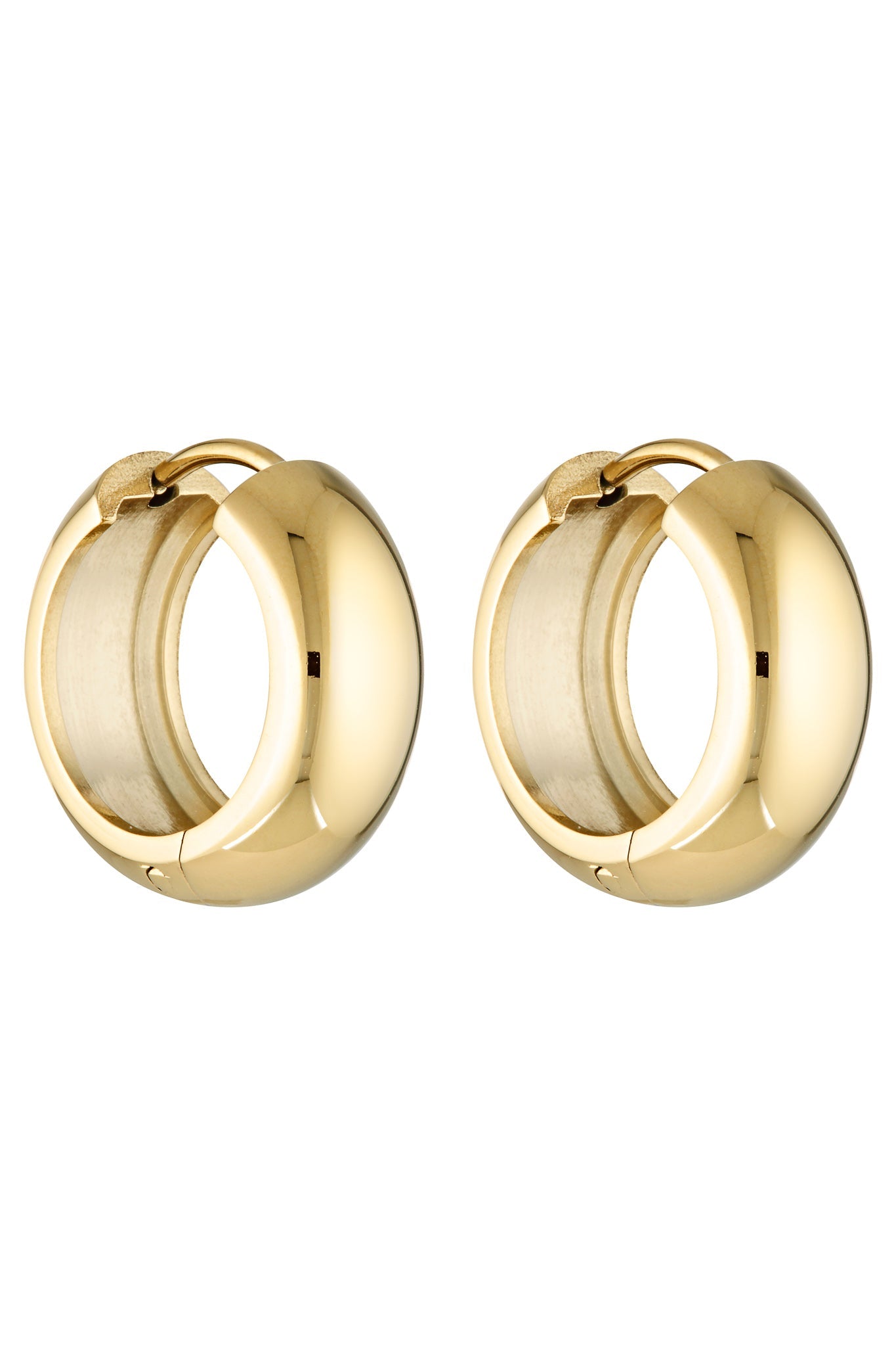 Petite Thick Huggies 18mm - Gold
