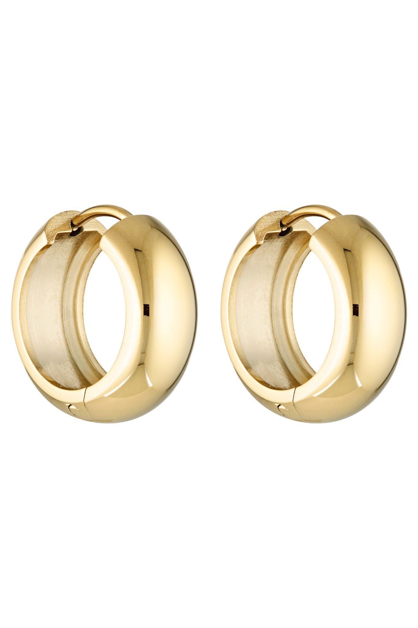 Petite Thick Huggies 18mm - Gold