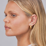 Petite Thick Huggies 18mm - Gold