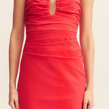 Shona Joy Campbell Strapless U Wire Maxi Dress | Goji