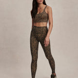 Varley FreeSoft High Rise Legging 25" | Prairie Sand Cheetah (PRE-ORDER)