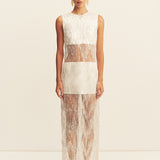 Viva Round Neck Maxi Dress