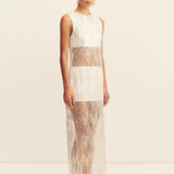 Viva Round Neck Maxi Dress