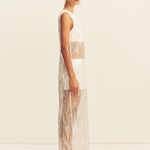 Viva Round Neck Maxi Dress