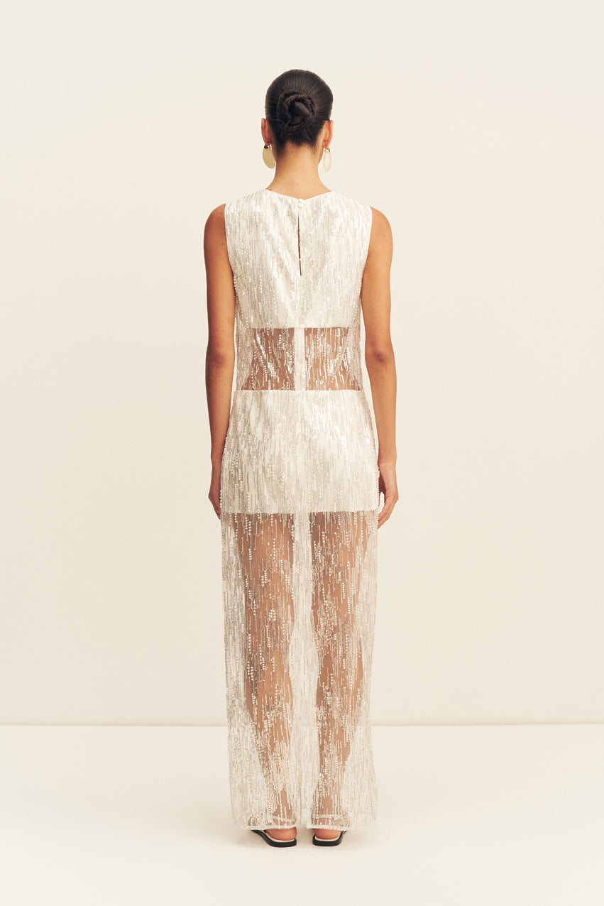 Viva Round Neck Maxi Dress