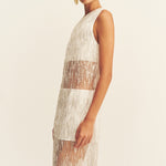 Viva Round Neck Maxi Dress