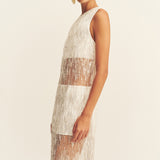 Viva Round Neck Maxi Dress