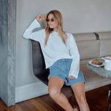 Ceres Life Scout Slouchy Tee | White