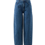 Ceres Life Leah Tapered Barrel Jean | Fresh Indigo