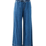 Ceres Life Andie Wide Leg Drawstring Pant | Fresh Indigo