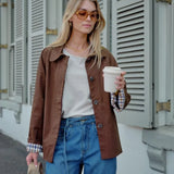 Ceres Life Pia Coat | Chocolate