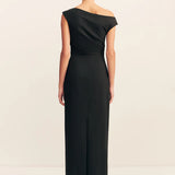 Shona Joy Campbell Off Shoulder Maxi Dress | Black