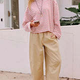 Ceres Life Bella barrel Pant | Burnt Butter