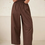 Ceres Life Bella barrel Pant | Brunette
