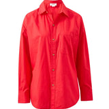 Ceres Life Peta Oversized Shirt | Heritage Red