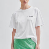 Second Female Loved Tee | White