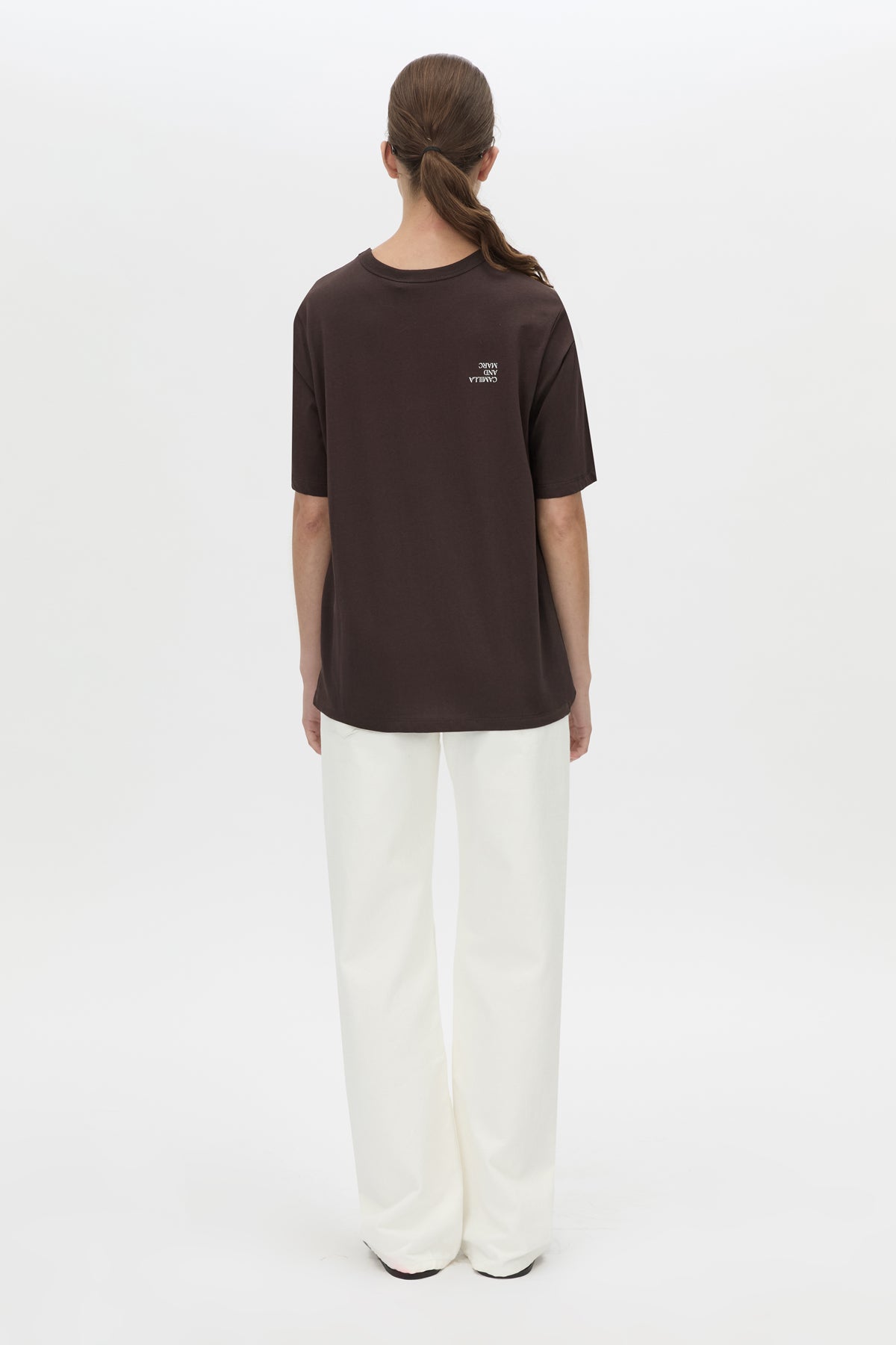 Calista relaxed print tee