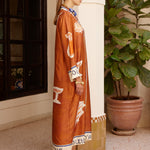 SOLEIL D'AMOUR SILK SHIRTDRESS