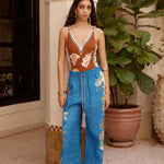 SOLEIL D'AMOUR V NECK ONE PIECE