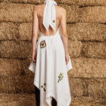 WESTWOOD EMBELLISHED MIDI DRESS