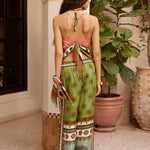 CONTINA SCARF TOP