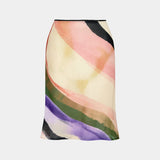 With Harper Lu Midi Skirt Mesh | Wave (PRE-ORDER)