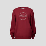 Viktoria & Woods Club Woods Sweater | Deep Red