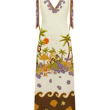 Alemais Island Cove Ballet Day Dress | Cream