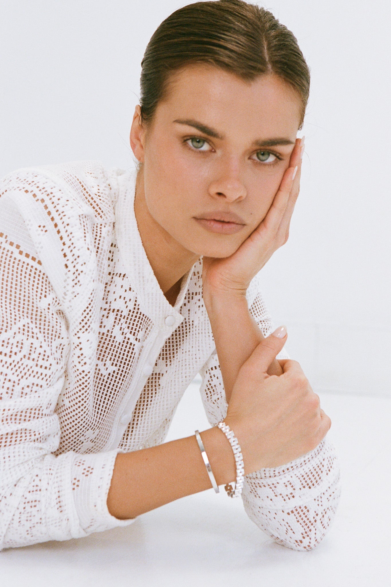 Dylan Bangle Silver - Plain