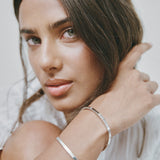 Dylan Bangle Silver - Plain