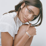 Dylan Bangle Silver - Plain