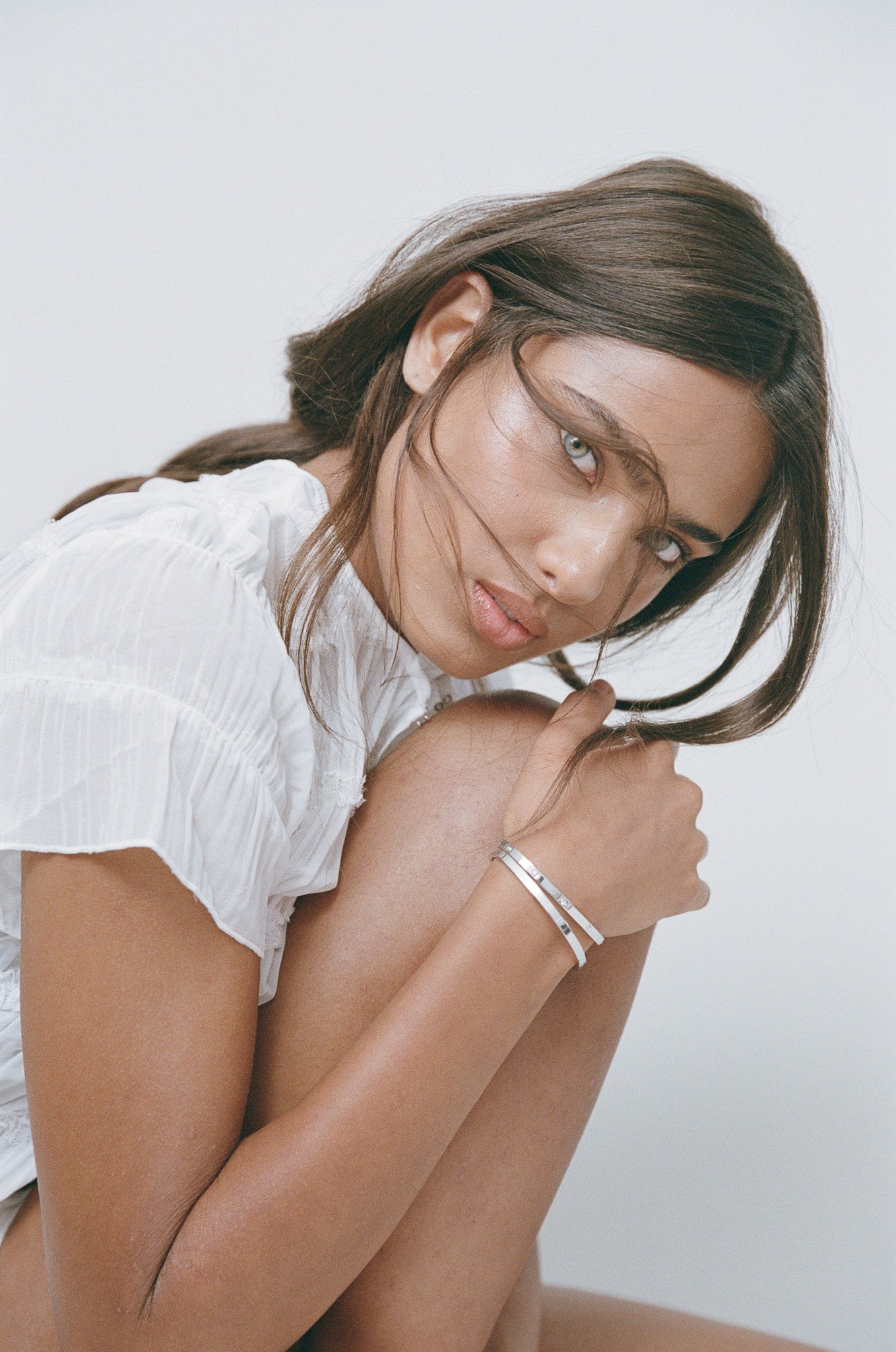 Dylan Bangle Silver - Plain