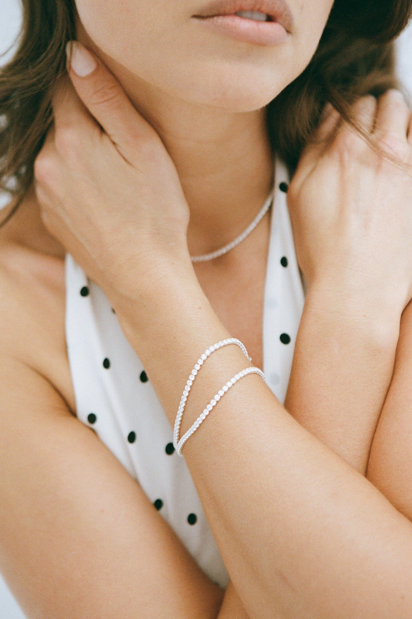 Baby Celestial Bracelet - White Gold