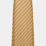 With Harper Lu Mesh Maxi Skirt | Gold Stripe (PRE-ORDER)