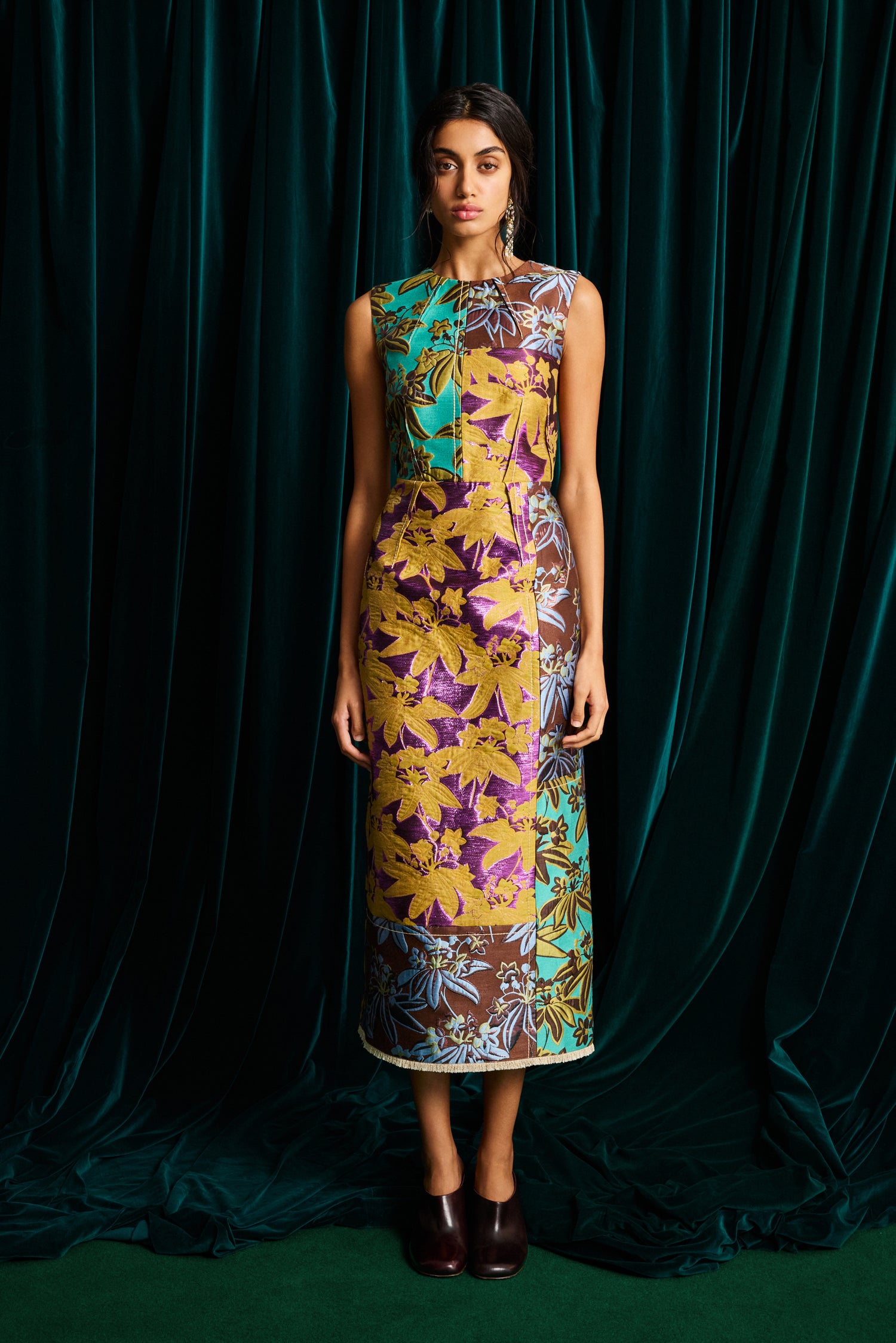 Alemais Bodie Jacquard Gown