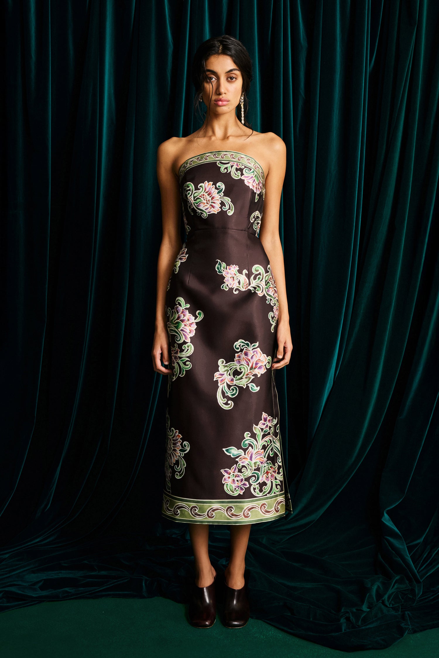Alemais Josie Bodice Midi Dress