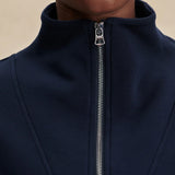 Varley Hawley Half Zip Sweat | Navy