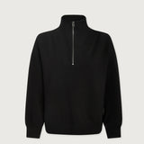 Varley Hawley Half Zip Sweat | Black (PRE-ORDER)
