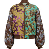 Alemais Bodie Jacquard Bomber Jacket