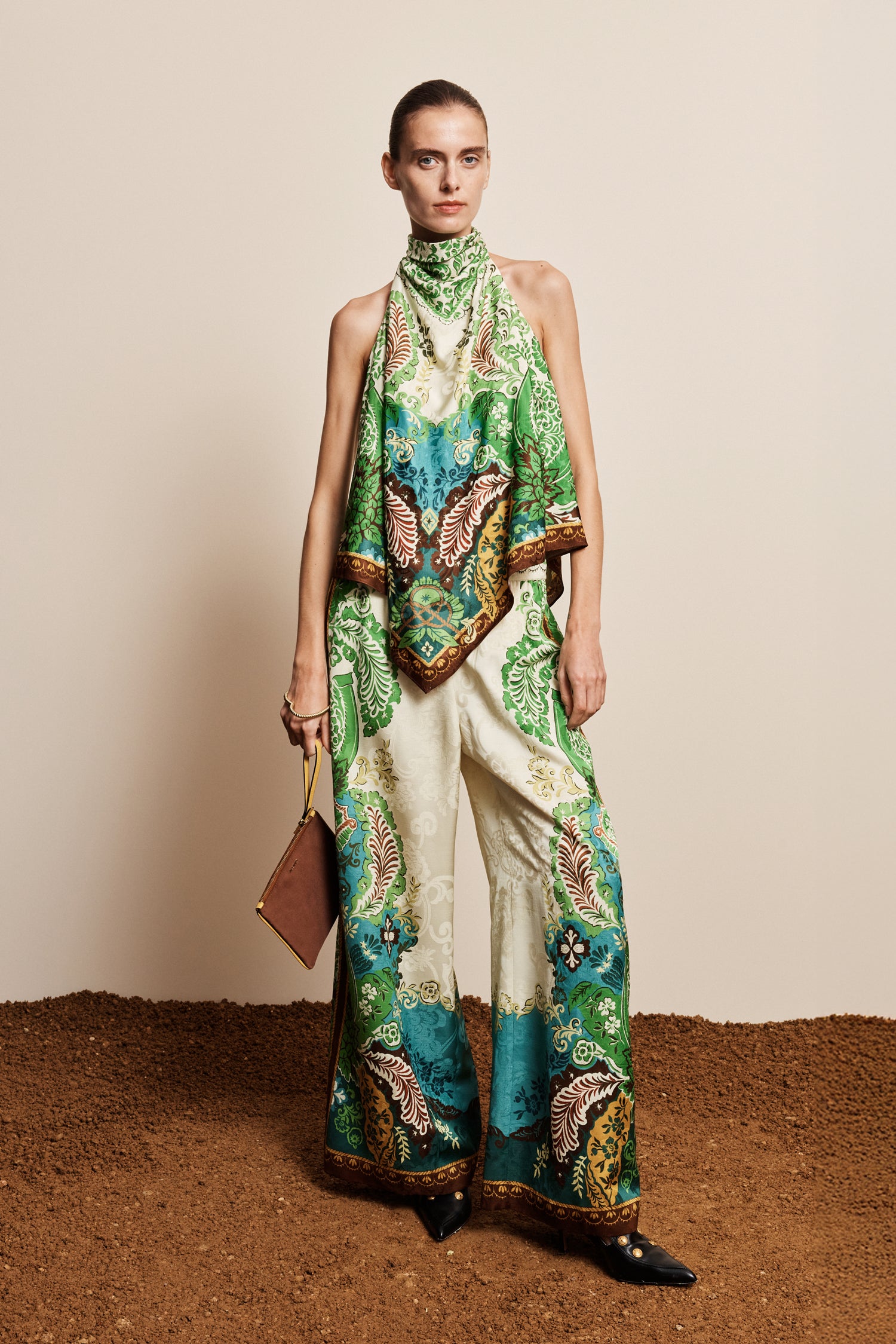FLORENCE SCARF TOP